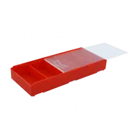 Caja de plástico para placas de torneado