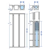 Embalaje con compartimentos individuales desmontables